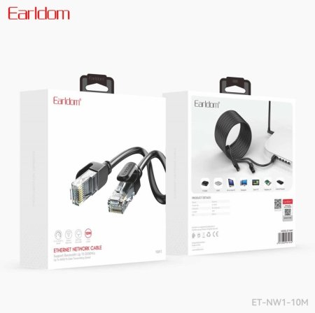 Earldom ET-NW1 10M Network Cable <br> <span class='text-color-warm'>سيتوفر قريباً</span>